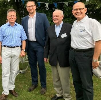 Sommerfest und Ehrung des neuen Ehrenmitglieds Dr. Walter Leidinger