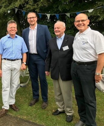 Sommerfest und Ehrung des neuen Ehrenmitglieds Dr. Walter Leidinger