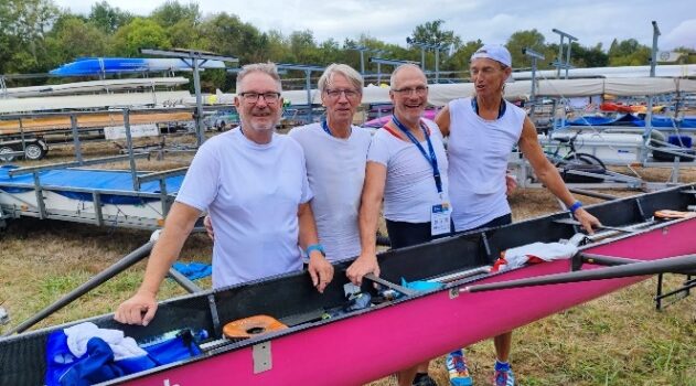 Erfolgreiche World Rowing Masters Regatta 2022 in Frankreich für die Dormagener Ruderer