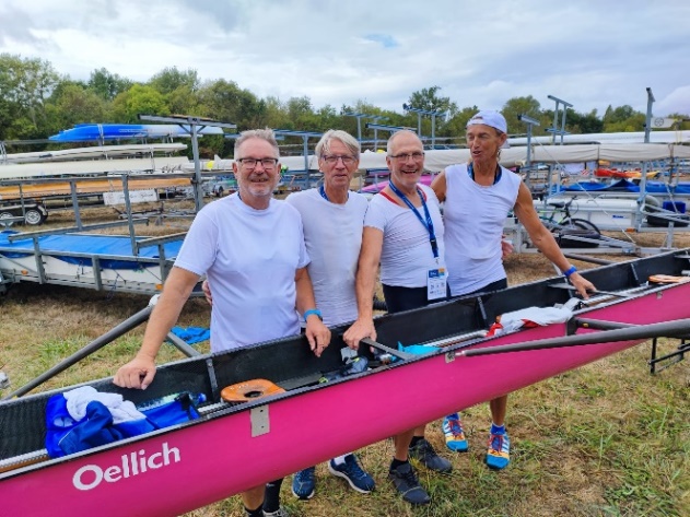 Erfolgreiche World Rowing Masters Regatta 2022 in Frankreich für die Dormagener Ruderer
