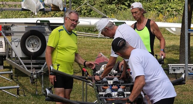 Zwei Dormagener auf der Welt-Regatta der Ruderer in Libourne, Frankreich