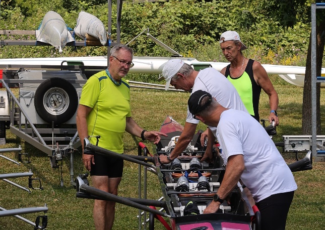 Zwei Dormagener auf der Welt-Regatta der Ruderer in Libourne, Frankreich
