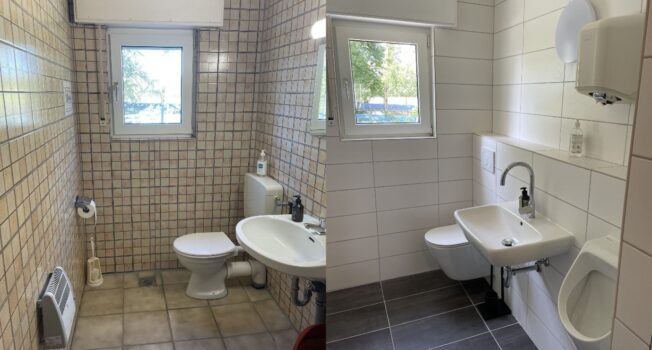 Sanierung unserer Sanitärräume