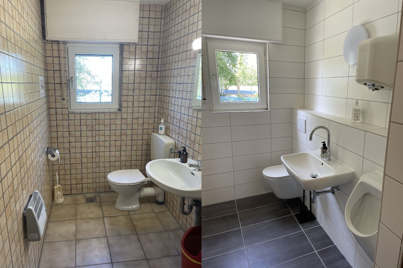 Sanierung unserer Sanitärräume